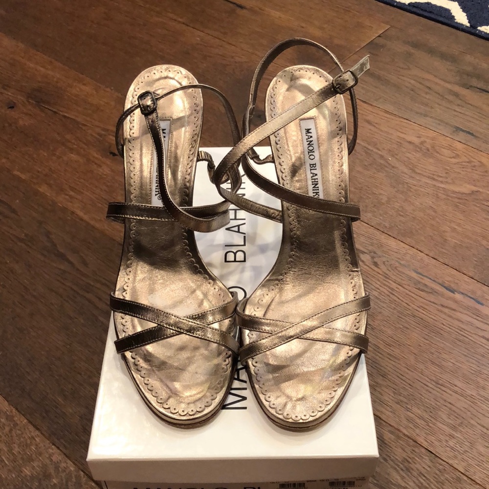 Manolo Blahnik Strappy Sandal